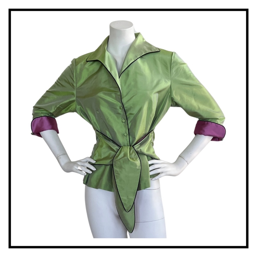 Marisa Baratelli Vintage Italian Silk Top